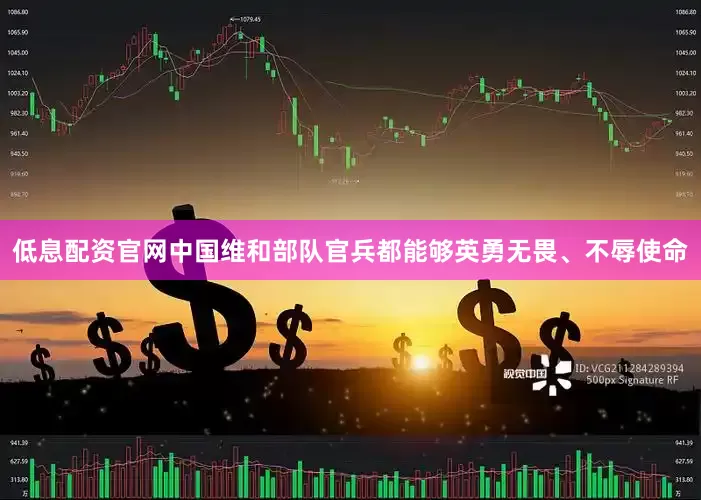 低息配资官网中国维和部队官兵都能够英勇无畏、不辱使命